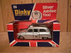 yzzr[@͌^ԁ@ԁ@[VOJ[ Vo[Wr[^NV[dinky 241 silver jubilee taxi boxed 007