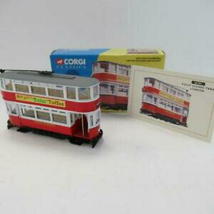 �y���������z�z�r�[�@�͌^�ԁ@�ԁ@���[�V���O�J�[ �R���N�V�����I�u�W�F�N�g�g���������h���p�b�P�[�Wobjet de collection corgi classicsentierement ferme tram london 36701, cret certificat