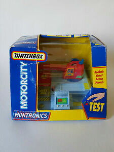 yzzr[@͌^ԁ@ԁ@[VOJ[ }b`N[re[Wmatchbox motorcity minitronics crane vintage 1992 boxed excellent etat
