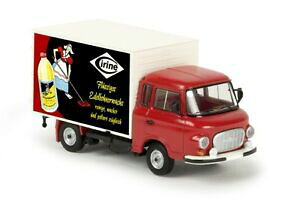 【送料無料】ホビー 模型車 車 レーシングカー スーツケースbrekina 30373 187 barkas b 1000 valise cirine neuf