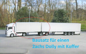 【送料無料】ホビー 模型車 車 レーシングカー フローティングキットスーツケース187 em134 kit pour flottantes 2 axe dolly valise f herpa transformation autoconstruction