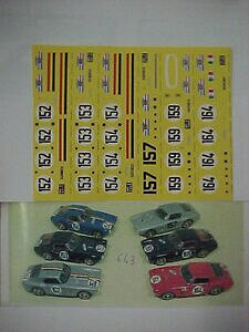 yzzr[@͌^ԁ@ԁ@[VOJ[ tF[cA[htXfJ[ferrari 250 swb tour de france 1960 decal 143