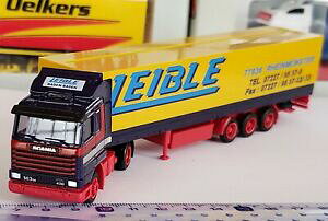 yzzr[@͌^ԁ@ԁ@[VOJ[ gbNg[[XP[zawm 70366 camion semi trailer scania 3sl leible transport echelle 187 ho neuf