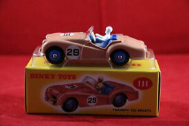 【送料無料】ホビー　模型車　車　レーシングカー アトラススポーツリバプールピンクフリーポートdinky toys atlas ref111 triumph tr2 sports rose liverpool port gratuit