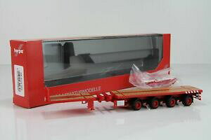 �y���������z�z�r�[�@�͌^�ԁ@�ԁ@���[�V���O�J�[ herpa nooteboom teletrailer 4 a rouge de no 309653h10255