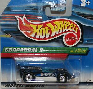 �y���������z�z�r�[�@�͌^�ԁ@�ԁ@���[�V���O�J�[ �g���W���[�n���g�A�����J�}�b�vhotwheels 1999 treasure hunt chaparal 2 comme neuf th usa long carte