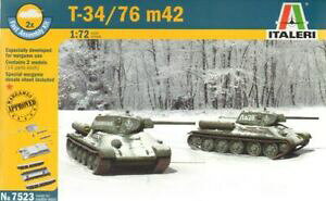 �y���������z�z�r�[�@�͌^�ԁ@�ԁ@���[�V���O�J�[ �\italeri 7523 soviet t3476m42 172