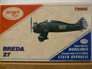 yzzr[@͌^ԁ@ԁ@[VOJ[ ACAXfmaquette avion 172 alliance models ref 72005 breda 27