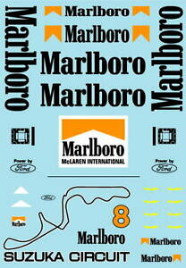 yzzr[@͌^ԁ@ԁ@[VOJ[ }N[ZifJ[RNVf1 decals museum collection d866 143 mclaren mp48 senna