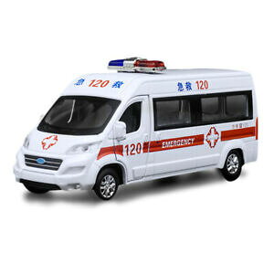 yzzr[@͌^ԁ@ԁ@[VOJ[ V~[Vfhaute simulation 132 modele de voiture dambulance en metal avec quatre po r1p4