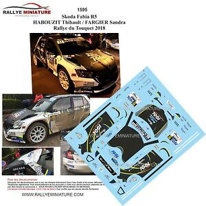 yzzr[@͌^ԁ@ԁ@[VOJ[ fJ[R_gDP[t@rA[decals 124 ref 1595 skoda fabia r5 habouzit rallye du touquet 2018 rally