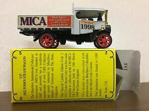 �y���������z�z�r�[�@�͌^�ԁ@�ԁ@���[�V���O�J�[ �}�b�`�X�`�[�����S��matchbox y27 1922 foden steam wagon