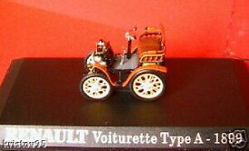 【送料無料】ホビー　模型車　車　レーシングカー ルノータイプカートユニバーサルrenault voiturette type a 1899 143 universal hobbies