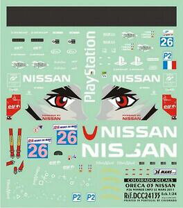 yzzr[@͌^ԁ@ԁ@[VOJ[ fJ[}Rhdecals 124 nissan oreca 03 26 winner lmp2 le mans 2011 colorado 24135