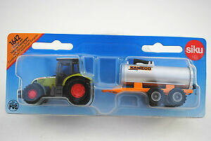 yzzr[@͌^ԁ@ԁ@[VOJ[ NX×g^[J[h^J[siku 1642 classe 4x4 tracteur amp; kaweco vacuum tanker comme neuf on card