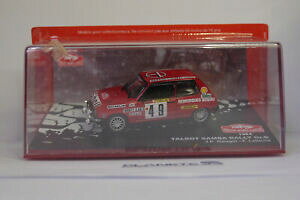 �y���������z�z�r�[�@�͌^�ԁ@�ԁ@���[�V���O�J�[ �������e�J����altaya talbot samba 49 monte carlo 1984 143