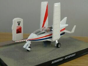 yzzr[@͌^ԁ@ԁ@[VOJ[ WF[Y{hfaltaya james bond 007 acrostar avion modele de voiture dy090 143