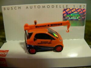 yzzr[@͌^ԁ@ԁ@[VOJ[ ubVX}[gVeBN[Jbg187 busch smart city coupe avec grue 46167