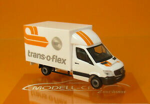 【送料無料】ホビー 模型車 車 レーシングカー スーツケーストランスフレックススケールスプリンターherpa 094542 mo sprinter avec valise transoflex scale 1 87