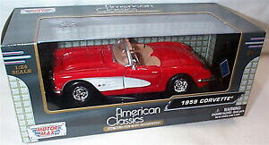 yzzr[@͌^ԁ@ԁ@[VOJ[ Rxbg[^[{bNX1959 corvette rouge motor max 124 maquette in box