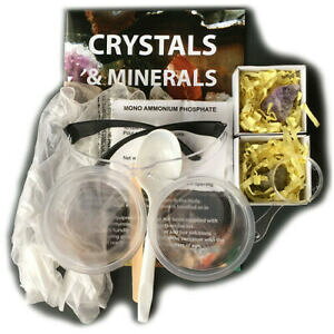 �y���������z�z�r�[�@�͌^�ԁ@�ԁ@���[�V���O�J�[ �N���X�^���L�b�gdiscover science cristaux amp; mineraux cristaux croissance kit