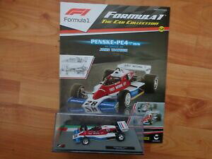 【送料無料】ホビー 模型車 車 レーシングカー フォーミュラカーコレクションペンスジョンワトソン#143 f1 formule 1 voiture collection penske pc4 john watson 1976 mag 52