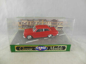 �y���������z�z�r�[�@�͌^�ԁ@�ԁ@���[�V���O�J�[ �t�H�[�h�R���`�i���b�h�X�P�[���R�[�M�[corgi classics d7083 ford cortina rouge echelle 143