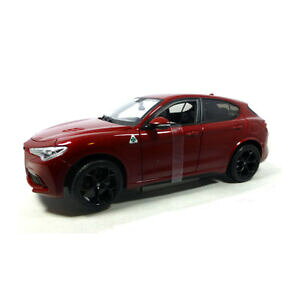 yzzr[@͌^ԁ@ԁ@[VOJ[ At@I_[Nbhsfbburago 21086 alfa romeo stelvio rouge fonce masstab 124 modele neuf