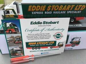 yzzr[@͌^ԁ@ԁ@[VOJ[ AgXGfBVGfBXgo[gXJjAatlas editions eddie stobart scania r143m 420 curtainside h156