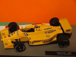 yzzr[@͌^ԁ@ԁ@[VOJ[ tH[~[^XXP[1987 formule 1 satoru nakajima lotus 99 t echelle 143