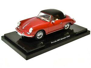 【送料無料】ホビー 模型車 車 レーシングカー ポルシェカブリオレミニチュアカーアトラスダイカストモデルporsche 365 cabriolet 1962 124 voiture miniature atlas diecast model car 101