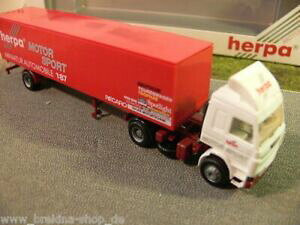 【送料無料】ホビー 模型車 車 レーシングカー スカニアモータースポーツホワイト187 herpa 822054 scania 143 herpa motorsport blanc sz