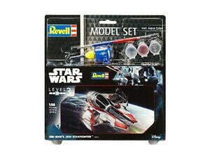 �y���������z�z�r�[�@�͌^�ԁ@�ԁ@���[�V���O�J�[ �X�^�[�E�H�[�Y�W�F�_�C�X�^�[�t�@�C�^�[�Z�b�g�v���X�`�b�N���f���L�b�gstar wars obiwan kenobi jedi star fighter set 158 plastic model kit revell