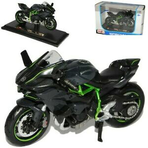 yzzr[@͌^ԁ@ԁ@[VOJ[ J[{x[XI[goCfkawasaki ninja h2r carbone noir ab 2014 avec socle 118 maisto modele motos