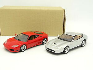 �y���������z�z�r�[�@�͌^�ԁ@�ԁ@���[�V���O�J�[ �l�b�g���[�N�t�F���[���o�b�`�}���l�����f�iixo presse sb 143 lot de 2 ferrari 575 maranello 360 modena