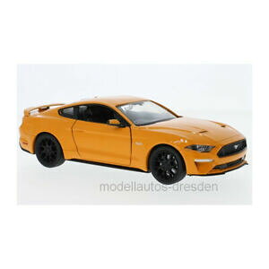 yzzr[@͌^ԁ@ԁ@[VOJ[ tH[hX^OIWXP[~j`AJ[motormax 79352 ford mustang gt orange 2018 echelle 124 voiture miniature neuf