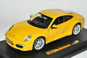 yzzr[@͌^ԁ@ԁ@[VOJ[ |VFJI[gJbgfporsche 911 991 carrera s coupe jaune ab 2011 124 bburago modele auto avec ou