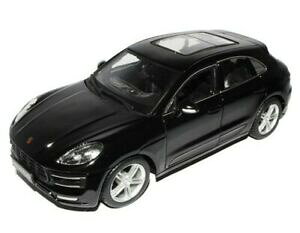 yzzr[@͌^ԁ@ԁ@[VOJ[ |VFubN^[{fporsche macan turbo noir ab 2014 124 bburago modele auto avec ou sans ind