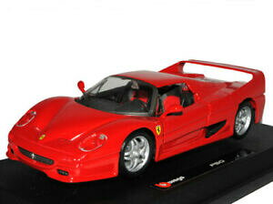 yzzr[@͌^ԁ@ԁ@[VOJ[ tF[bhI[gJbgfferrari f50 coupe rouge 19961997 124 bburago modele auto avec ou sans individ