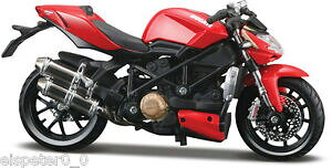 yzzr[@͌^ԁ@ԁ@[VOJ[ fBt@ChDJeBI[goCfducati mod streetfighter s, maisto moto modele 112, ovp, neuf