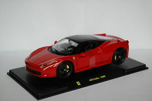 yzzr[@͌^ԁ@ԁ@[VOJ[ AVFbgtF[tF[C^AvLVOX{bNXhachette ferrari ferrari 458 italia 2009 124 eme boite plexiglas