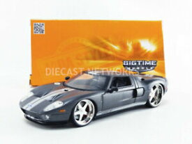 【送料無料】ホビー　模型車　車　レーシングカー フォードjada toys 124 ford gt 2005 97366bks