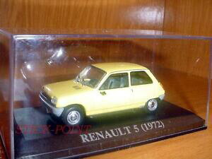 �y���������z�z�r�[�@�͌^�ԁ@�ԁ@���[�V���O�J�[ ���m�[�{�b�N�X�~���grenault 5 yellow 143 1972 mint condition with box