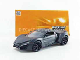 【送料無料】ホビー　模型車　車　レーシングカー jada toys 124 lykan hypersport 2012 98075ds