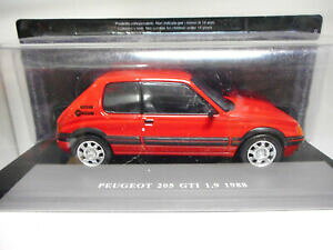 yzzr[@͌^ԁ@ԁ@[VOJ[ vW[re[WI[gAVFbgpeugeot 205 gti 19 red 1988 auto vintage inolvidables salvat hachette 124