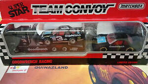 �y���������z�z�r�[�@�͌^�ԁ@�ԁ@���[�V���O�J�[ �}�b�`�`�[���V�{���[��matchbox team convoy peterbilt kentworth chevrolet 3 goodwrench limited cg03