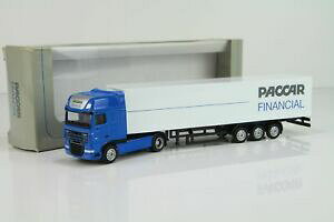 【送料無料】ホビー 模型車 車 レーシングカー スーツケースセミトレーラpromotoys daf xf 105 ssc valise semiremorque paccar financial 187pt11