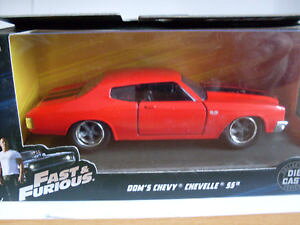 �y���������z�z�r�[�@�͌^�ԁ@�ԁ@���[�V���O�J�[ �J�[���f��presque amp; furious doms chevy chevelle ss, jada voiture modele 132