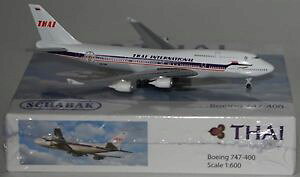 yzzr[@͌^ԁ@ԁ@[VOJ[ {[CO^CXP[schabak 3551616 boeing 7474d7 thai international hstgp en 1600 echelle