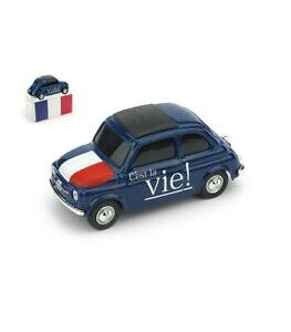 �y���������z�z�r�[�@�͌^�ԁ@�ԁ@���[�V���O�J�[ �t�B�A�b�gfiat 500 brums francia voila c est la vie 143